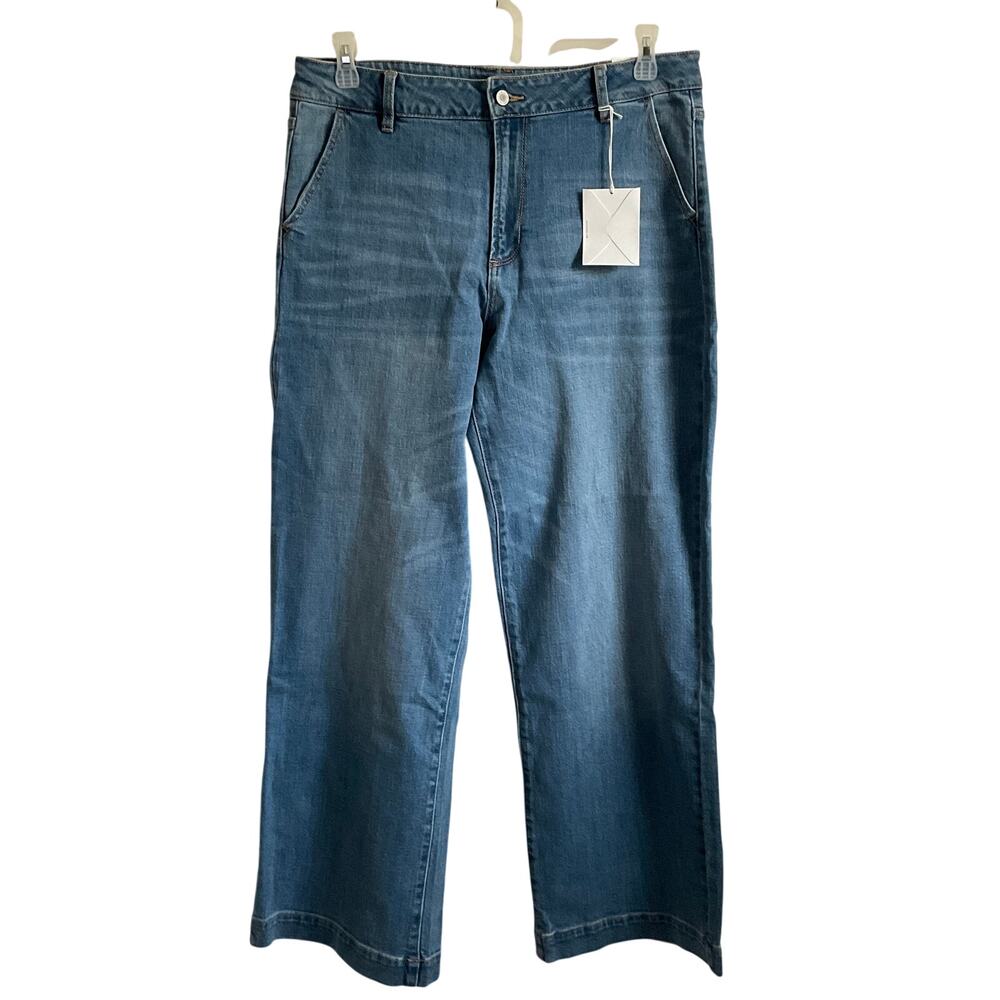 KanCan High Rise Wide Leg Full Length Jeans - Size 31 -‎ NEW